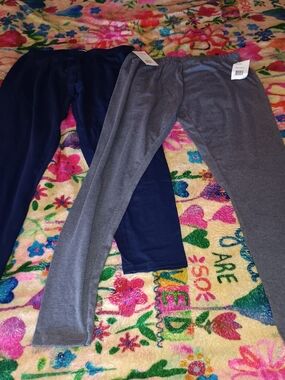 Women's Leggings Pack - Gray & Navy